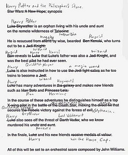 Harry Potter = Star Wars?