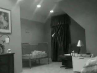 Spooky Ghost Caught On Tape