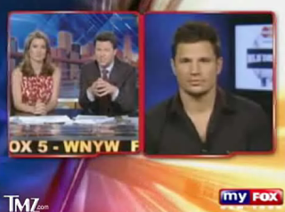Nick Lachey Interview Cut Short