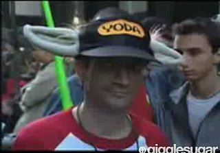 Triumph The Insult Comic Dog At A "Star Wars" Premiere