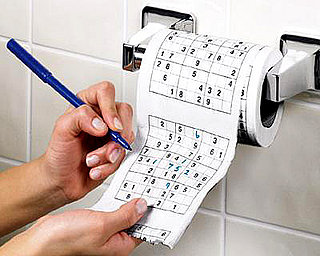 Giggle's Anti-Gift Guide: Sodoku Toilet Paper