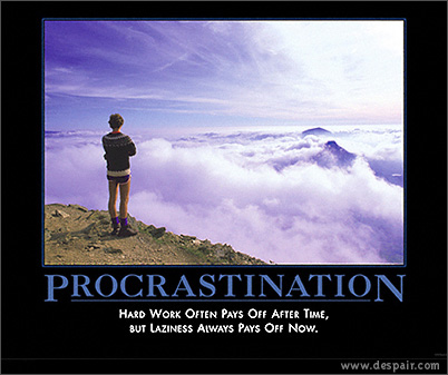 procrastination procrastination