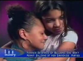 On Maury: Woman Scared Of Balloons