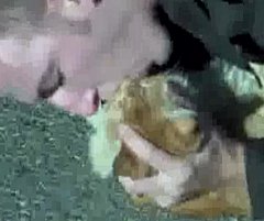 EMT Does CPR on a Cat