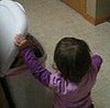 Baby Feeds Dog Spaghetti Out of the Trash