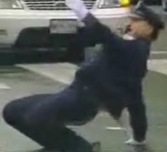 Traffic Cop Gets Down Traffic Cop Gets Down
