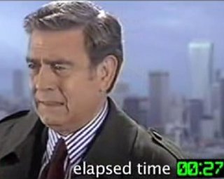 Dan Rather Takes 20 Minutes to Prepare for Broadcast