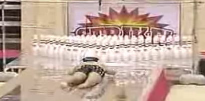 Japanese Human Bowling