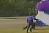 Groom Parachutes Into His Own Wedding