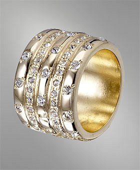 eLUXURY - Versace - Multi Bands Ring versace