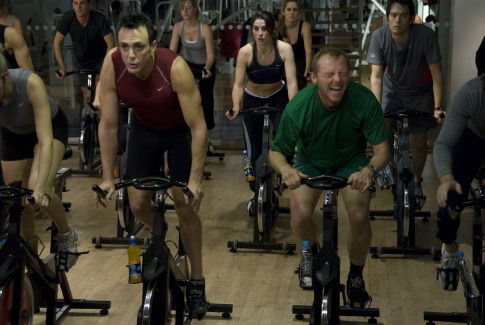First Look: Simon Pegg and Hank Azaria in Run, Fat Boy, Run