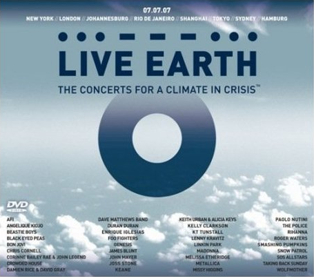 First Look: Madonna, Linkin Park on the Live Earth DVD