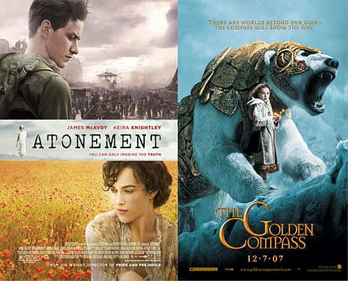 Which Do You Want to See More: Atonement or The Golden Compass?