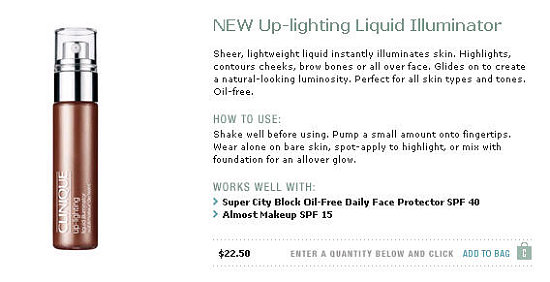 Clinique Up-Lighting Liquid Illuminator