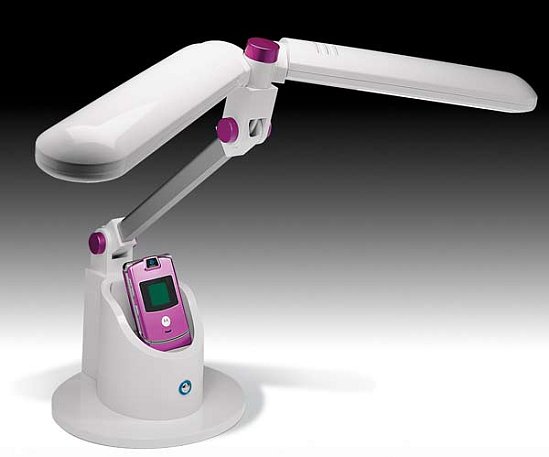 Keep Your Desk Clutter Free With The Charging Lamp