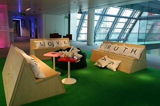 Totally Geeky or Geek Chic? Furniture Inspired By Scrabble Game