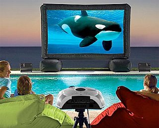 Tech News Roundup - Inflatable Outdoor Theater System