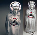 Totally Geeky or Geek Chic? Working Speaker On Plastic Body