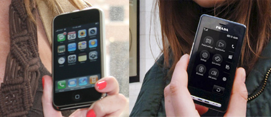 Which Do You Prefer: iPhone or Prada Phone?