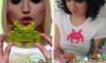 Totally Geeky or Geek Chic? Space Invaders Necklace
