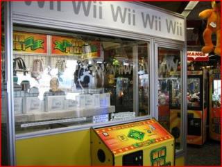 Totally Geeky or Geek Chic? Enormous Wii Crane Game