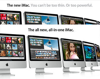 Apple Takes Down "You Can't Be Too Thin" iMac Ad