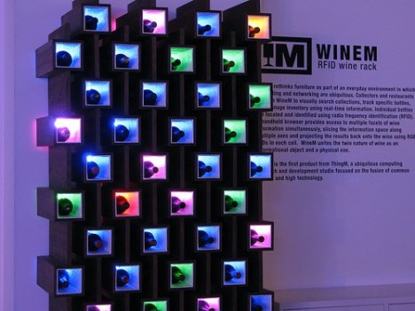 Wine RFID Rack: Totally Geeky Or Geek Chic?