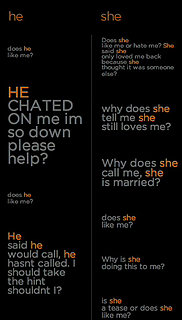 Website Of The Day: I . You. He . She