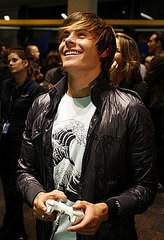 Adorable Geek Zac Efron At Halo 3 Launch