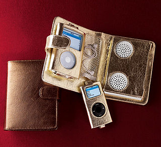 Metallic Gold iPod Case With Speakers: Love or Leave?