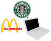 McDonald's and Starbucks to Both Offer Free WiFi?