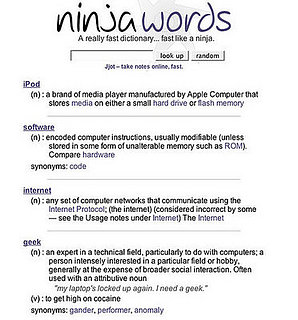 Website of the Day: Ninja Words