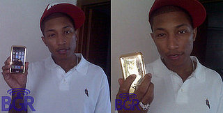 Pharrell Williams Pimps His iPhone With Solid Gold