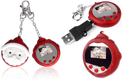 Digital Santa Photo Keychain: Love It or Leave It? 