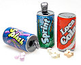 Yummy Link: Soda Can Fizzy Candy
