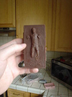 Yummy Link: Chocolate "Carbonite" Han Solo