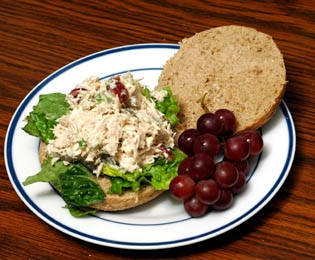 Monday's Leftovers: Chicken Salad Veronique