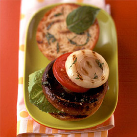 Sunday BBQ: Portabella Mushroom Burgers