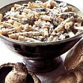 Monday's Leftovers: Pasta with Mushrooms and Goat Cheese
