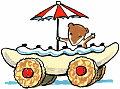 Yummy Link: Ants on a Banana-Bus