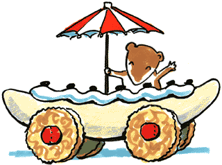 Yummy Link: Ants on a Banana-Bus