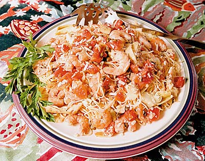 Monday's Leftovers: Summer Shrimp Pasta