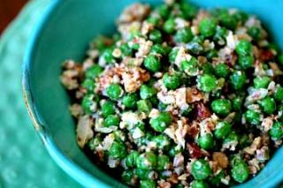Yummy Link: Pea Salad with Smoked Almonds
