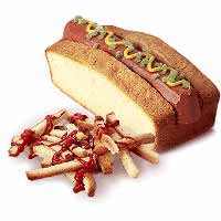 Want Fries With That Hot Dog Cake?