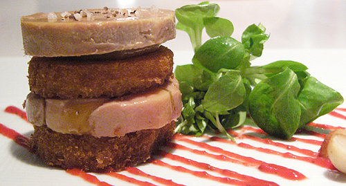 Yummy  Link: PB & J Foie Gras "Sandwich"