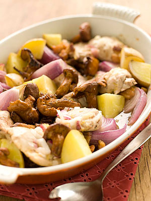 Sunday Dinner: Lemon Roasted Chicken Thighs