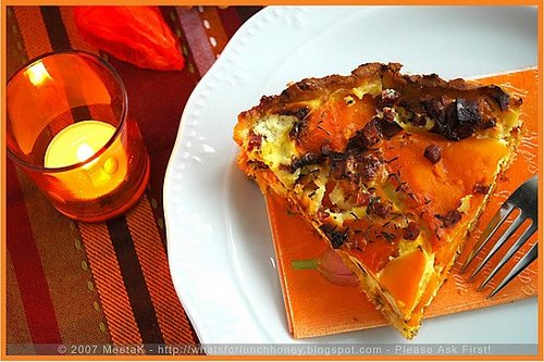 Yummy Link: Pumpkin Feta Tart