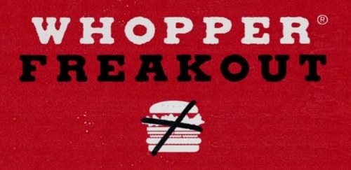 Sorry, No Whopper For You!