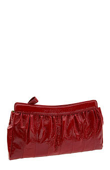 Goldenbleu Pleat Clutch 