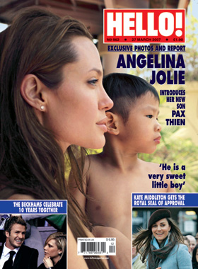 Angelina and Pax Look Forward